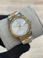 ساعت رولکس نقره ای رزگلد - Image 2