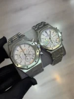 ساعتAP کرنو نقره ای صفحه سفيد زنانه - Image 3