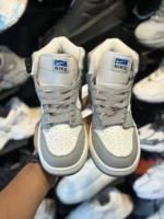 کتانی ساقدار طوسی سرمه ای - Image 2