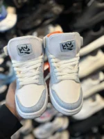 کتونی دراگون ساقدار آبی نارنجی - Image 3