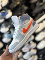 کتونی دراگون ساقدار آبی نارنجی - Image 6