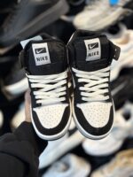 کتونی ساقدار مشکی سفيد - Image 5