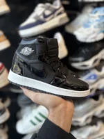 جردن ساقدار مشکی ورنی زيره سفيد - Image 3