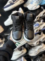 جردن ساقدار مشکی ورنی زيره سفيد - Image 4