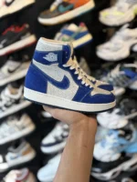 کتونی جردن ساقدار نگين دارآبی - Image 2