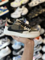 کتونی ترويس کرم قهوه ای - Image 3