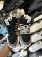 کتونی ترويس ساقدار مشکی طوسی - Image 4