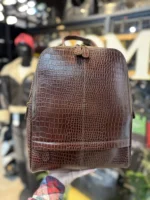 کوله چرم طبيعی داريا قهوه ای - Image 5