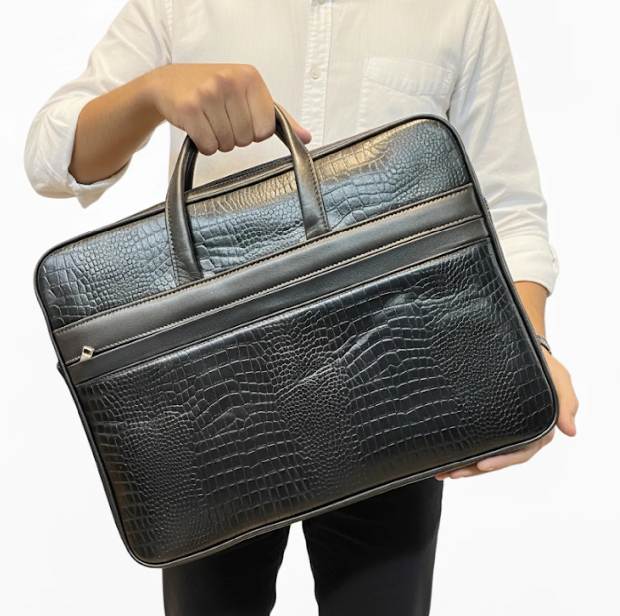 IMG_5995 کيف اداری چرم طبيعی کابوک - Image 1