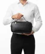 کيف دستی چرم طبيعی کاويان