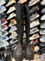 بوت زنانه بلند ساده - Image 3