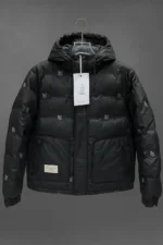 کاپشن مردانه پفکی طرح دار - Image 9