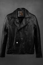 کاپشن چرم پليسی وارداتی بندی - Image 2