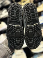 کتونی زنانه ترويس ساقدار قهوه ای سفيد - Image 4