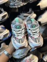 کتونی زنانه ديلاکس سفيد صورتی - Image 2