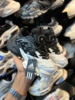 کتونی ديلاکس زنانه سفيد مشکی - Image 4