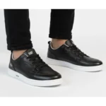 کتونی بزرگ پا کت مشکی زيره سفيد