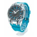 ساعت جی شاک 2100 صفحه شفاف آبی