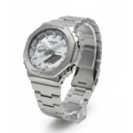 ساعت جی شاک 2100 استيل صفحه نقره ای
