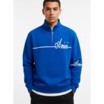 دورس مردانه نيم زيپ چاپی