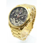 ساعت تگ هور طلايی صفحه مشکی