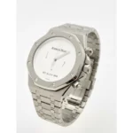 ساعتAP مهندسی نقره ای صفحه سفيد زنانه