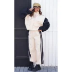 ست دخترانه طرح دار سويشرت شلوار - Image 4