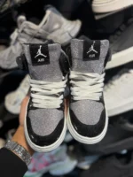 کتونی جردن ساقدار اکليلی نقره ای - Image 2