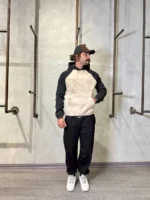 هودي باکسی دو رنگ - Image 2