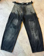 شلوار بالنی زاپ دار ذغالی - Image 2