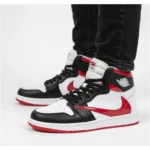 کتونی مردانه ترويس ساقدار مشکی قرمز