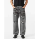 شلوار فول بگ کاستوم زاپ دار