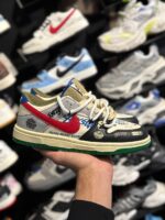 کتونی مردانه نايک اس بی دانک هفت رنگ - Image 2