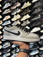 کتونی جردن وان مردانه طوسی سفيد - Image 2