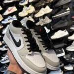 کتونی جردن وان مردانه طوسی سفيد