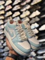 کتونی جردن وان مردانه سفيد آبی آسمانی