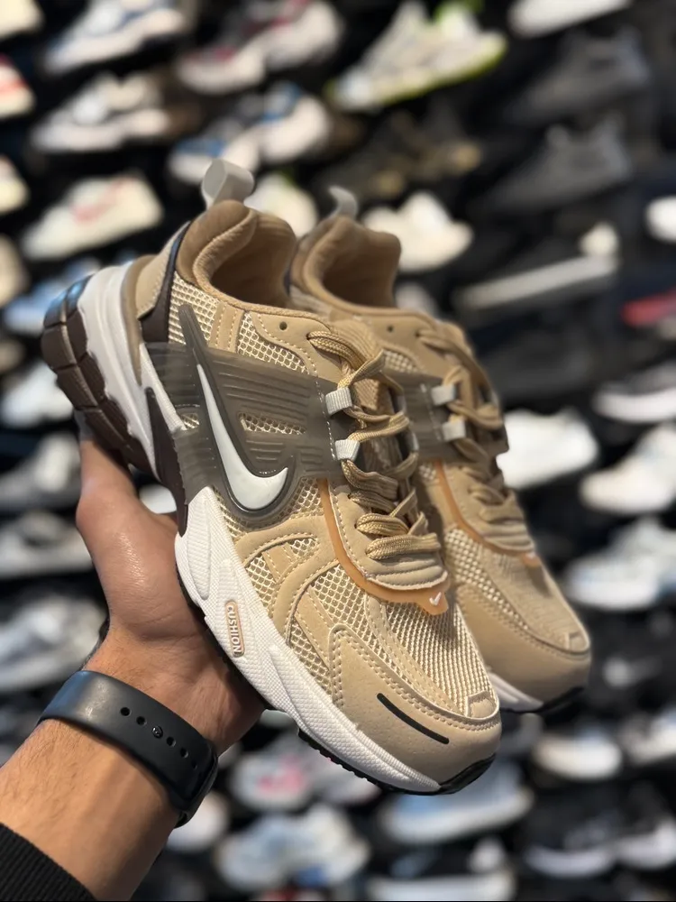 IMG_1449 کتونی V2K مردانه سفيد کرم - Image 1