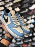 کتونی جردن وان مردانه سفيدآبی