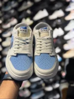 کتونی جردن وان زنانه سفيد آبی طوسی - Image 3