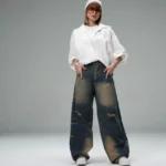 ست سه تيکه سويشرت شلوار با تاپ wang