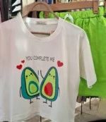ست تيشرت شلوارک آواکادو - Image 3