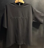 تيشرت مردانه باکسی گلدوزی - Image 3