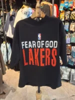 112356 - تيشرت پارچه اي ماکان LAKERS - Image 7