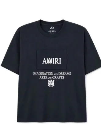 خرید تیشرت پنبه ای مردانه AMIRI با طرح خاص و استایل روزمره