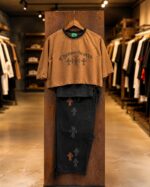 ست سه تکه کراپ شلوار تاپ Chrome Hearts - Image 6